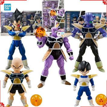 Bandai Dragon Ball Action Figure SHF Kyewi Vegeta 24000 Krilin Battle