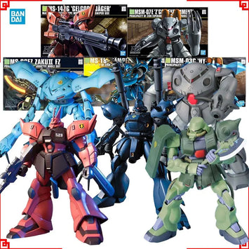 Bandai Gundam Model Kit HGUC Zaku 2 FZ Gelgoog Jager Kampfer Hygogg ZG