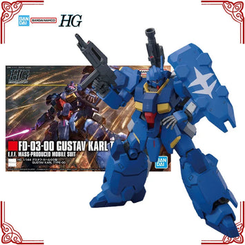 In Stock Genuine Bandai Gundam Model Kit HGUC 1/144 FD-03-00 Gustav Ka