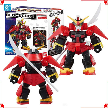 Bandai Gundam Model Kit Block Cross BCG 004 Musha Anime Figure Gunpla