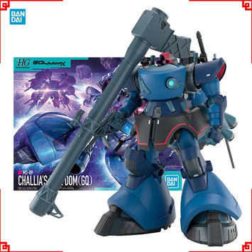 Bandai Gundam Model Kit HG GQuuuuuuX Challia Rick Dom GQ Action Figure