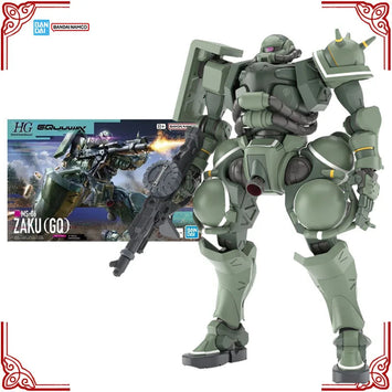 In Stock Genuine Bandai Gundam Model Kit HG 1/144 MS-06 Zaku GQ Anime