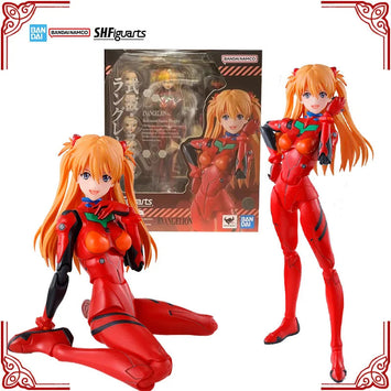 In Stock Genuine Bandai Evangelion Model Kit SHF Shikinami Asuka Langl