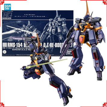 Bandai Gundam Model Kit HGUC Barzam AOZ RE Boot Anime Figure Gunpla Bu