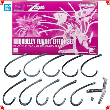 Bandai Gundam Model Kit HG Qubeley Funnel Effect Anime Figure Gunpla B