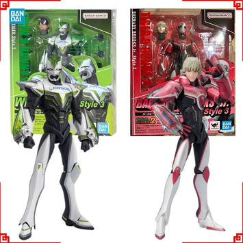 Bandai Tiger Bunny Anime Figure SHF Wild Tiger Style 3 Barnaby Brooks