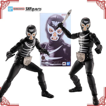 Genuine Bandai Kamen Rider Model Kit SHF Shocker Combatman Evil Showa
