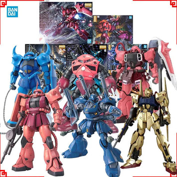 Bandai Gundam Model Kit MG Char S Zaku 2 Gouf ZGok Gelgoog Kampfer Hya