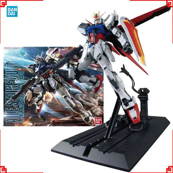 Bandai Gundam Model Kit MG Aile Strike Ver.RM Action Figure Gunpla Bui