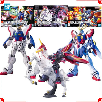 Bandai Gundam Model Kit HGUC Master Fuunsaiki Shining God Action Figur