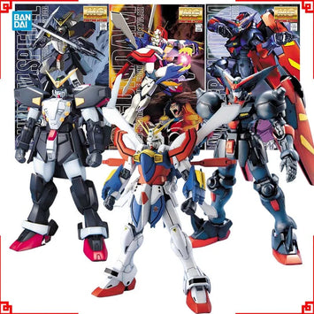 Bandai Gundam Model Kit MG God Master Spiegel Action Figure Gunpla Bui