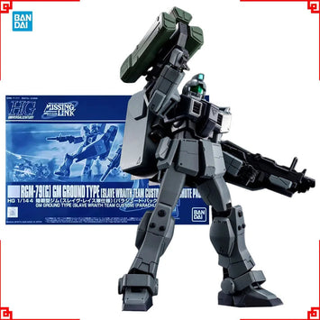 Bandai Gundam Model Kit HG PB GM Ground Slave Wraith Parachute Anime F