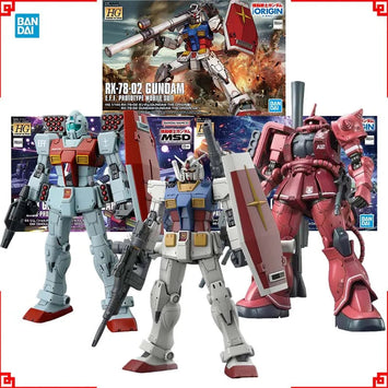 Bandai Gundam Model Kit HG GM Shoulder Cannon RX-78-2 Origin Zaku 2 Re