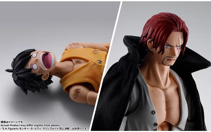 S.H.Figuarts Shanks – Edición Guerra de la Cima de Marineford: ¡El Emperador Pelirrojo se une a la batalla!