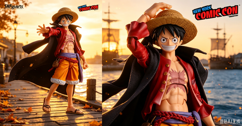 ¡La Edición Exclusiva de S.H.Figuarts Monkey D. Luffy – The Raid on Onigashima debuta en la NYCC 2026!