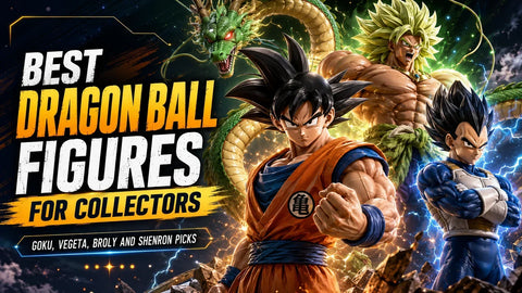 Las mejores figuras de Dragon Ball para coleccionistas: selecciones de Goku, Vegeta, Broly y Shenron