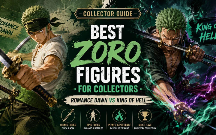 Guía de figuras de Roronoa Zoro: Primeras aventuras vs. Rey del Infierno
