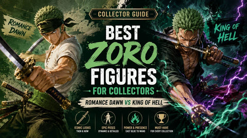 Guía de figuras de Roronoa Zoro: Primeras aventuras vs. Rey del Infierno