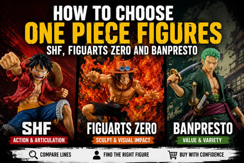 Cómo elegir figuras de One Piece: SHF, Figuarts ZERO y Banpresto