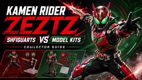 Guía de figuras de Kamen Rider Zeztz: S.H.Figuarts vs. kits de modelos — ¿Qué deben elegir los coleccionistas?