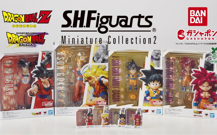 Dragon Ball S.H.Figuarts Miniature Collection 2 – ¡Ya disponible en las máquinas de cápsulas Gashapon®!
