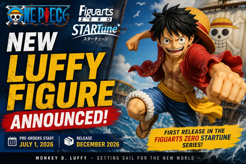 Anunciada la nueva figura de Figuarts ZERO STARTune Luffy para coleccionistas de One Piece