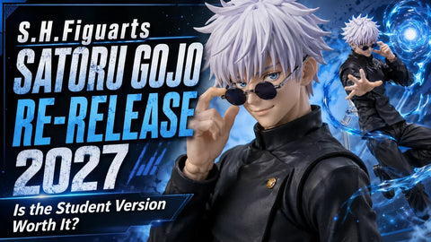S.H.Figuarts Satoru Gojo Reedición 2027: ¿Vale la pena la versión de estudiante?
