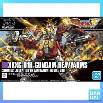 Bandai HGAC 1/144 XXXG-01H Gundam Heavyarms Model Kit - product image 1