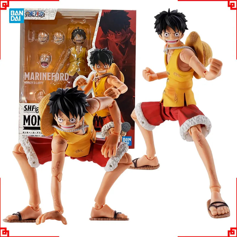 Luffy Marineford War – Figura de Acción S.H.Figuarts de Bandai