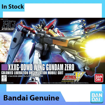 Bandai HGAC 1/144 XXXG-00W0 Wing Gundam Zero Model Kit - product image 1