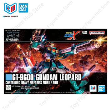 GT-9600 Leopard Heavy Firearms HG 1/144 Kit de Montaje – Bandai