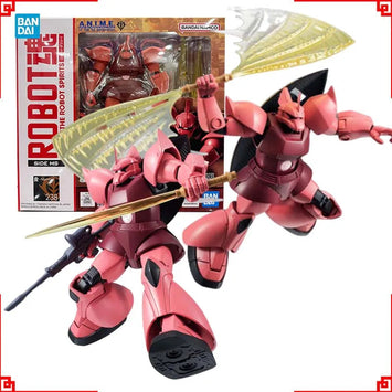 Bandai Gundam Model Kit Roboto Spirits Gelgoog Char Custom Anime Figur