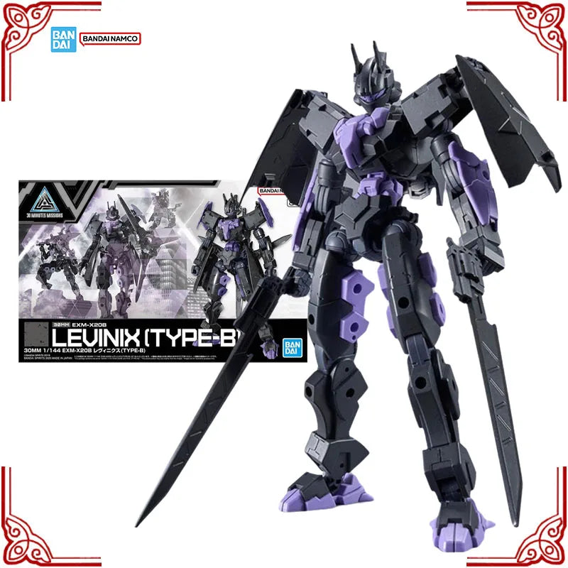 In Stock Genuine Bandai 30 Minutes Missions Model Kit 30MM 1/144 EXM-X