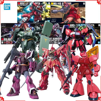 Bandai Gundam Model Kit HGUC Sinanju Efreet Schneid Geara Doga JAGD DO