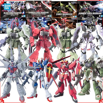 Bandai Gundam Model Kit HGUC Force Impulse Ginn Higt Zaku Action Figur