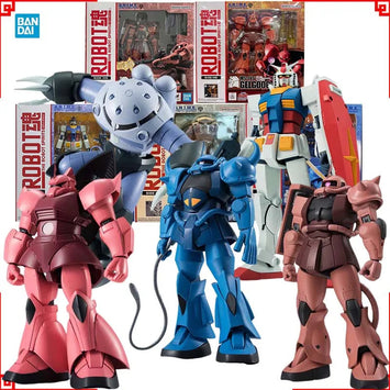 Bandai Gundam Model Kit Roboto Spirits RX-78-2 Zgok Gouf Zaku 2 Gelgoo