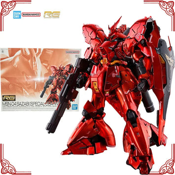 In Stock Genuine Bandai Gundam PB Model Kit RG 1/144 MS-04 Sazabi Spec