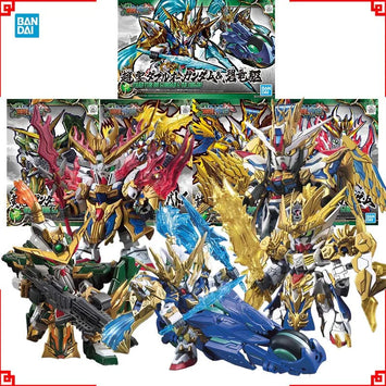 Bandai Gundam Model Kit SD 00 Bilongqu Huzhong Dynames Machao Barbatos