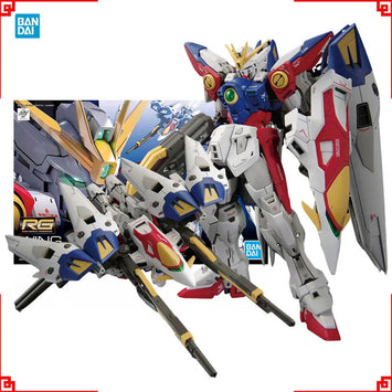 Bandai Gundam Model Kit RG Wing Zero Action Figure Gunpla Building Kit