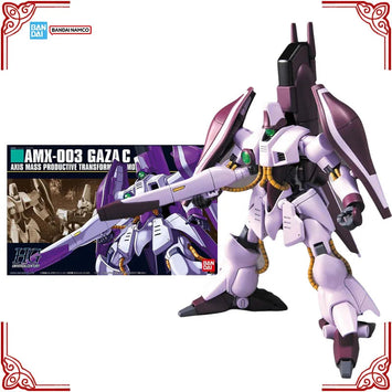 In Stock Genuine Bandai Gundam Model Kit HGUC 1/144 AMX-003 Gaza C Ani