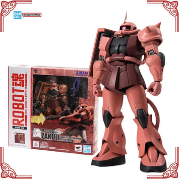 In Stock Genuine Bandai Gundam Model Kit Robot Spirits MS-06S Zaku II 