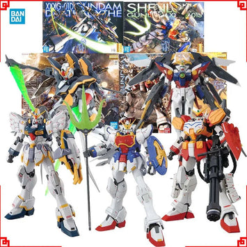 Bandai Gundam Model Kit MG Wing Sandrock Heavyarms Deathscythe Shenlon