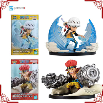 In Stock Genuine Bandai One Piece Model Kit WCF Eustass Kid Trafalgar 