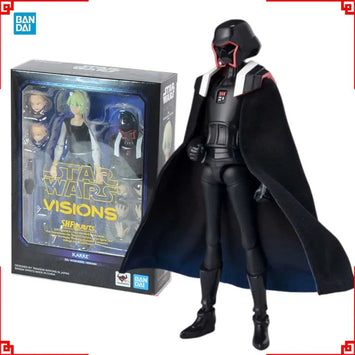 Bandai Star Wars Visions Anime Figure SHF Karre Action Figure Collecti