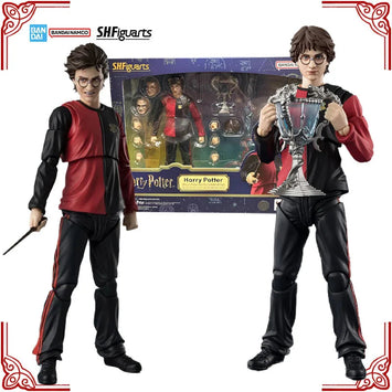 In Stock Genuine Bandai Harry Potter Model Kit SHF Harry Potter The Go