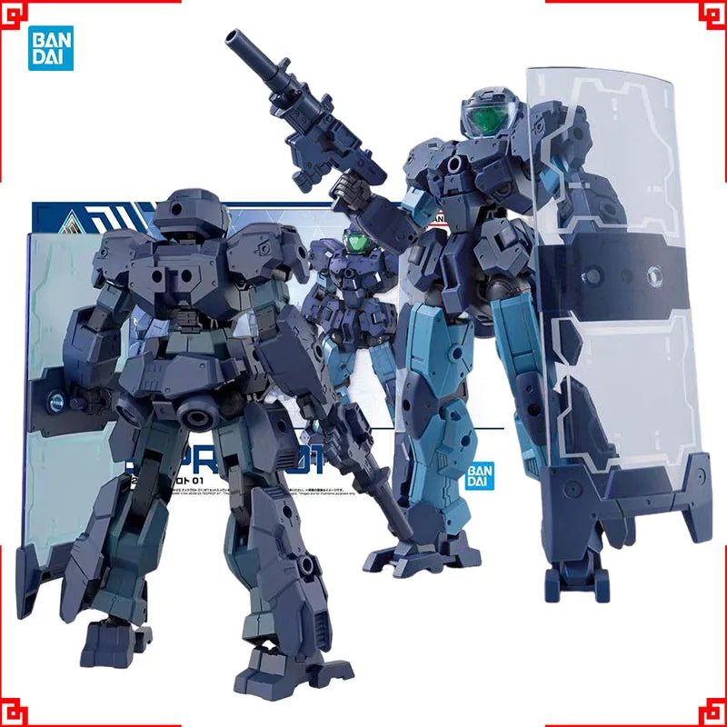 Bandai 30MM Anime Figures Model Kit Tecprot 01 Action Figure Building 