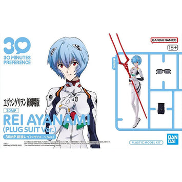 Bandai 30MF EVA Model Kit Rei Ayanami Plug Suit Anime Figures Action F