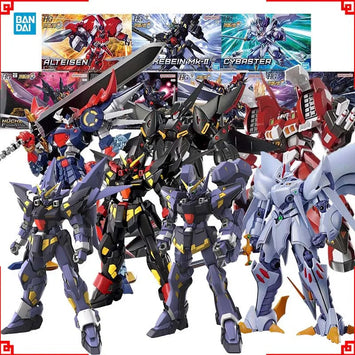Bandai Super Robot Wars Model Kit HG Huckebein MK 2 MK 3 Alteisen Gesp