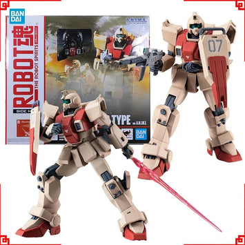 Bandai Gundam Model Kit Roboto Spirits GM Ground Anime Figure Gunpla B