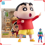 Bandai Crayon Shin-chan Anime Figure SHF Nohara Shinnosuke Action Kame
